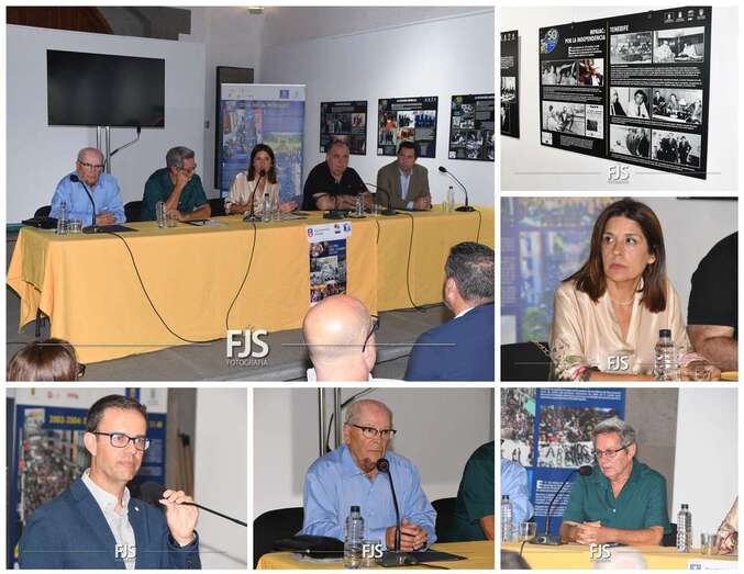 Imágenes del acto de esta noche/Francisco Javier Santana.